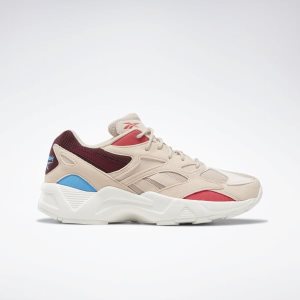 Adidasy Damskie Reebok Aztrek 96 Bordowe/Różowe/Niebieskie PL 83VTHRQ